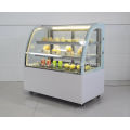 Curved glass bread display fridge showcase